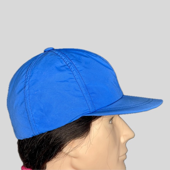 Vintage 1980’s Eddie Bauer Blue Thinsulate Gore-Tex Trapper Ear Flap Cap - Picture 6 of 11